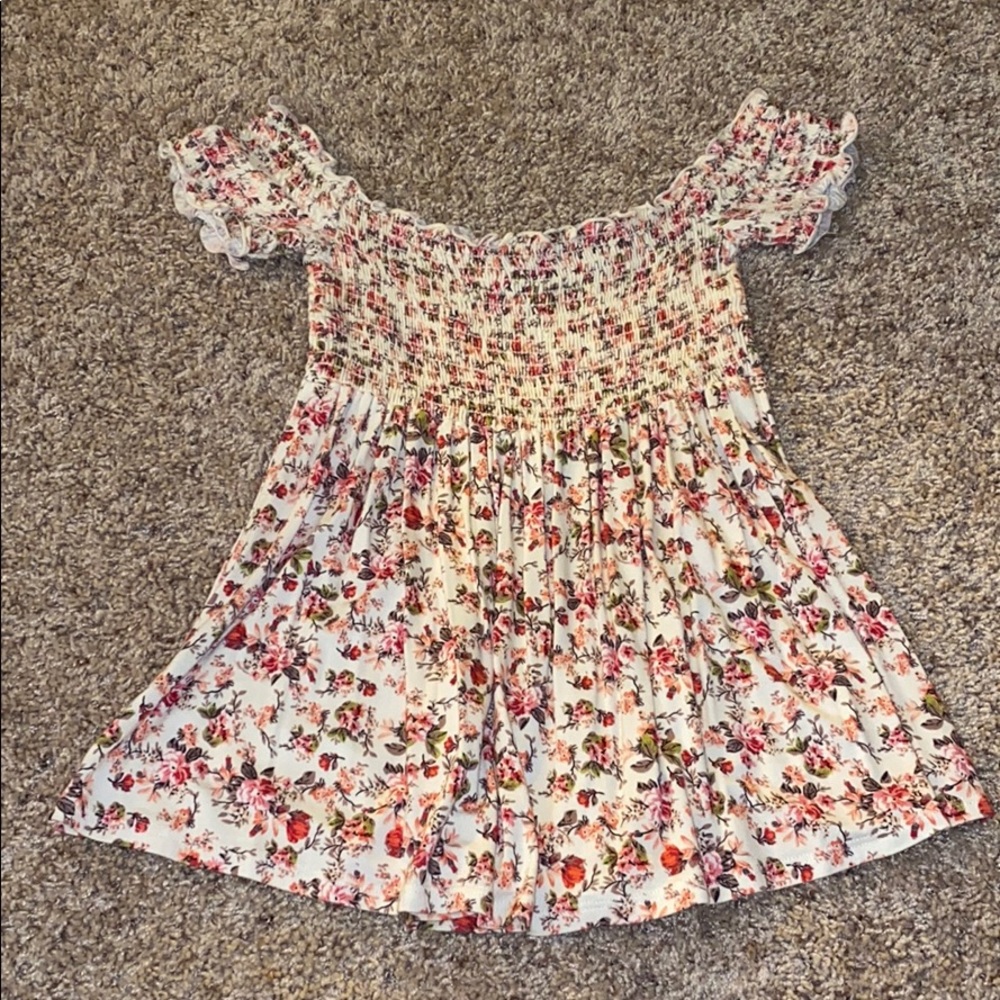 COPY - Smocked floral top